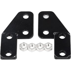 1 Pair Black Motorcycle Rear License Plate Bar Eliminator for Harley Electra Glide Street Glide Road King Road Glide FLTR FLHT FLHR FLHX