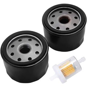 Oil Filter with Fuel Filter For Kawasaki FX600V FR691V FR730V FR651V FR541V FR600V FX600V FS730 FX600v FS451V FS481V FS691V FS651V 4 Cycle Engine Replace#49065-7007, 49065-7002, 49065-2057