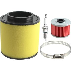AUTOKAY Air Filter Tune Up Kit Fits for Honda Recon 250 TRX250EX TRX250X Sportrax 17254-HM8-000