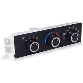 Aumzong 599-217 Heater A/C Control Switch, Air Conditioning Climate Control Module Panel Compatible with 1996-2020 Chevrolet Express Kodiak Astro, GMC Savana Safari Topkick