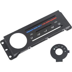 Interior Trim Heater Control Panel Fit for Mazda 1990-1997 Miata Replace# NA01-61-C04A