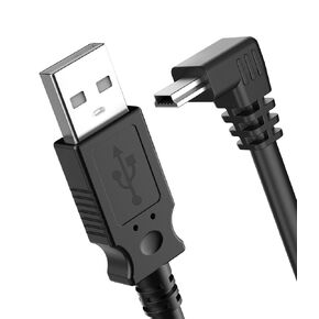 Charging Cable for Garmin GPS,(Mini USB 9.8Ft) Shielding 90 Degree Charger Cable Specifically Designed for Garmin GPS Replacement Power Cord Car Charger for Garmin Nuvi,Zumo XT,Drivesmart 65
