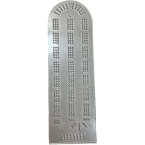 Cribbage Board Template- 3 Lane