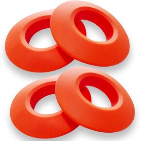 4Pcs Kayak Paddle Drip Rings, Rubber Canoe Paddle Drip Ring, Universal Fit Your Kayak Paddle Shaft, Paddle Accessories Replacement…