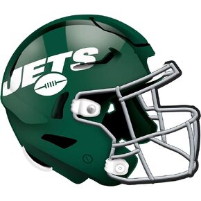 Fan Creations NFL New York Jets Unisex New York Jets Authentic Helmet, Team Color, 12 inch