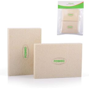 FOSHIO White Soft Felt Squeegee Automotive Vinyl Wrapping Tool - Soft Material Window Tint Film Installing Tool,Pack of 2