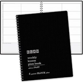 Elan Publishing Company 4 Period Teacher Lesson Plan; Days Vertically Down The Side (P4-97)