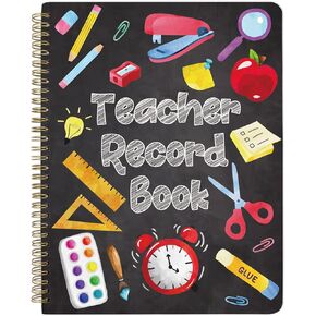 Teacher Record Book Class Grades Grade Book Gradebook Grading for Teachers Assignments Tests Attendance 8-1/2 x 11 inch in Kuwait