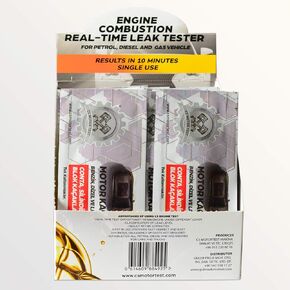 CS Motor Test, CS Engine Combustion REAL-TIME Leak Tester - Cylinder Head Gasket CO2 Head Tester - Test While Driving - Petrol Diesel Gas - Engine Under Load Head Gasket Test Kit-30 PCS (Service Pack)