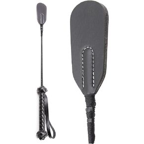 Riding Crop Real English 18 in, Premium Quality Crops, Equestrianism Horse Crop, English Equipment Black