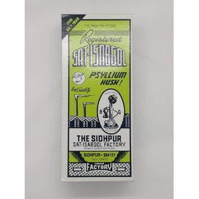 Pack of 1 - Telephone Brand Sat-Isabgol (Psyllium Husk) (100 Grams Each)