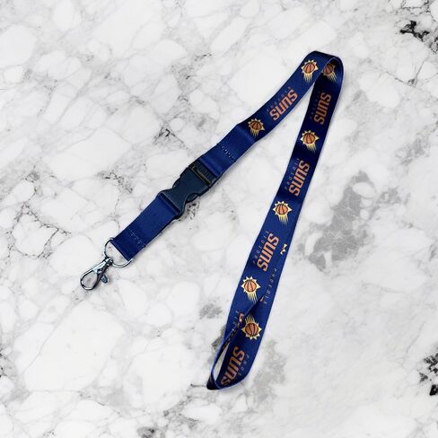 Desert Cactus Phoenix Suns Lanyard Keychain Detachable NBA Breakaway Snap Buckle National Basketball Association Car Keys ID Badge Holder (Lanyard 1) in Saudi Arabia