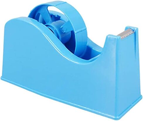 MR.R Desktop Tape Dispenser, Sublimation Masking Tape Dispenser, Adhesvie Roll Holder with Weight Nonskid Base Blue for Heat Press Transfer Printing Tape (Fits 1'' & 3'' Core) in Saudi Arabia