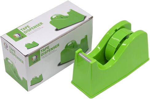 MR.R Desktop Tape Dispenser, Sublimation Masking Tape Dispenser, Adhesvie Roll Holder with Weight Nonskid Base Blue for Heat Press Transfer Printing Tape (Fits 1'' & 3'' Core) in Saudi Arabia