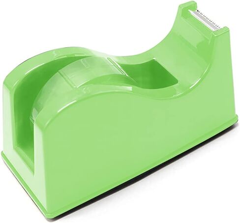 MR.R Desktop Tape Dispenser, Sublimation Masking Tape Dispenser, Adhesvie Roll Holder with Weight Nonskid Base Blue for Heat Press Transfer Printing Tape (Fits 1'' & 3'' Core) in Saudi Arabia