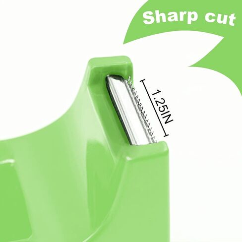 MR.R Desktop Tape Dispenser, Sublimation Masking Tape Dispenser, Adhesvie Roll Holder with Weight Nonskid Base Blue for Heat Press Transfer Printing Tape (Fits 1'' & 3'' Core) in Saudi Arabia