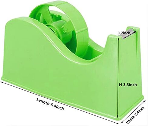 MR.R Desktop Tape Dispenser, Sublimation Masking Tape Dispenser, Adhesvie Roll Holder with Weight Nonskid Base Blue for Heat Press Transfer Printing Tape (Fits 1'' & 3'' Core) in Saudi Arabia