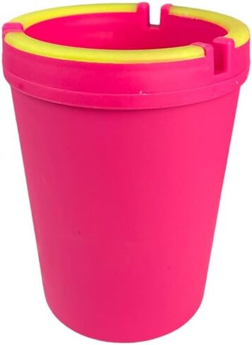 SnowTree - Ash Tray for Cars (Black, Mini) Self Extinguishing Car Ashtray - Smokeless Ashtray for Cars - Portable Ashtray - Automotive Ashtrays - Cup Holder Ashtray Trash Can in Saudi Arabia