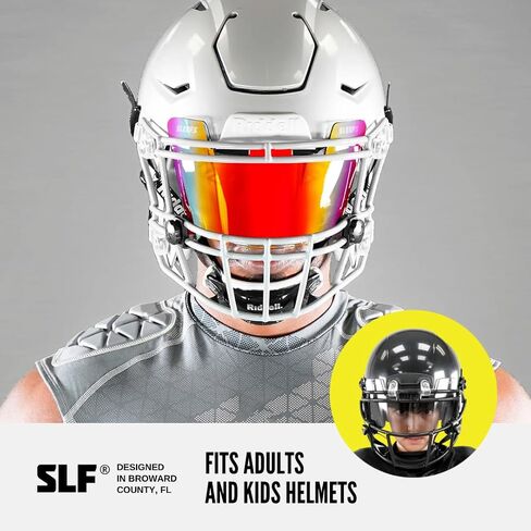 SLEEFS Borealis Football Helmet Eye-Shield Visor in Saudi Arabia