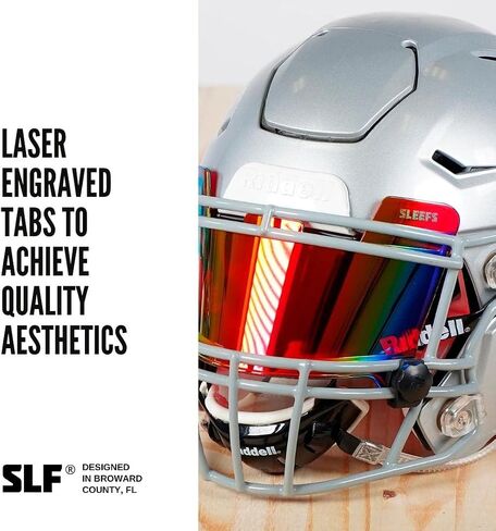 SLEEFS Borealis Football Helmet Eye-Shield Visor in Saudi Arabia