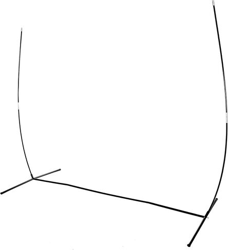 PowerNet Metal Frame and Fiberglass Poles for Baseball Softball Net 7x7 (Frame ONLY) Replacement | Bow Style Frame | Heavy Duty Steel | Fiberglass Poles | Fits PowerNet 7'x7' Training Nets in Saudi Arabia