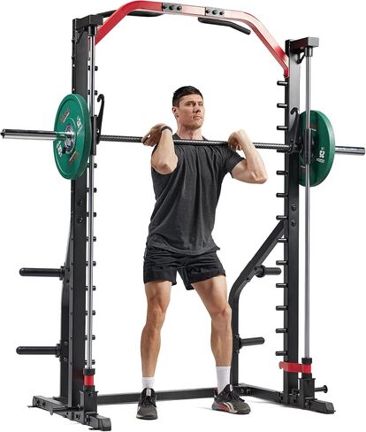 Sunny Health & Fitness Premium Squat Smith Machine Power Rack in Saudi Arabia