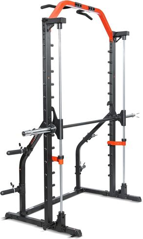 Sunny Health & Fitness Premium Squat Smith Machine Power Rack in Saudi Arabia