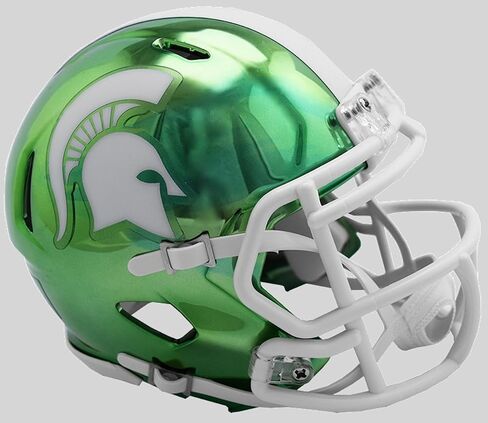 Riddell NCAA Unisex Helmet Riddell Replica Mini Speed Style Chrome Alternate in Saudi Arabia