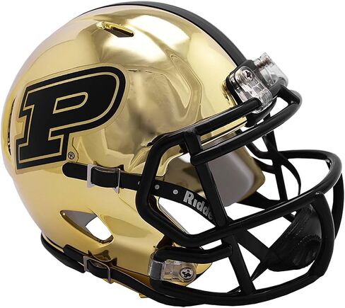 Riddell NCAA Unisex Helmet Riddell Replica Mini Speed Style Chrome Alternate in Saudi Arabia
