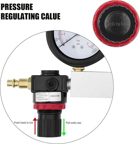 Cylinder Leak Down Tester,Compression Tester Automotive - Engine Cylinder Dual Gauge Leakdown Tester kit Diagnostics Tool in Saudi Arabia