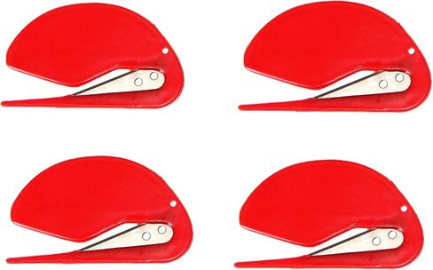 مجموعة مكونة من 4 قطع (ألوان حمراء بالكامل) من أداة تقطيع الأظرف الأكثر كفاءة في العالم in Kuwait