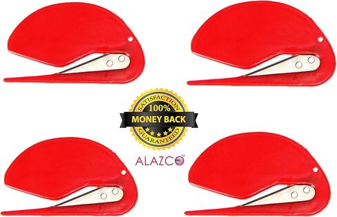 مجموعة مكونة من 4 قطع (ألوان حمراء بالكامل) من أداة تقطيع الأظرف الأكثر كفاءة في العالم in Kuwait