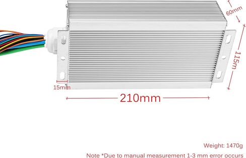 4400RPM 2500W 60V Electric Scooter Motor Brushless DC Motor Kits Electric Gokart Mid Motors with 45A Speed Controller, Throttle, Foot Pedal E-Scooter E-Bike Dirt Bike Motorcycle in Saudi Arabia