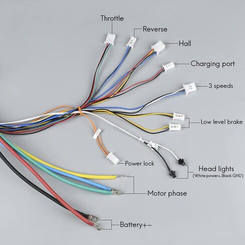 4400RPM 2500W 60V Electric Scooter Motor Brushless DC Motor Kits Electric Gokart Mid Motors with 45A Speed Controller, Throttle, Foot Pedal E-Scooter E-Bike Dirt Bike Motorcycle in Saudi Arabia