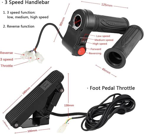 4400RPM 2500W 60V Electric Scooter Motor Brushless DC Motor Kits Electric Gokart Mid Motors with 45A Speed Controller, Throttle, Foot Pedal E-Scooter E-Bike Dirt Bike Motorcycle in Saudi Arabia