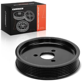 A-Premium Power Steering Pump Pulley Compatible with BMW 320i 01-05, 323Ci 00, 323i 99-00, 325Ci 01-06, 325xi 01-05, 328Ci 00, 328i 99-00, 330Ci 01-06, 330i 01-05, 330xi 01-05, X5 01-06, 528i, 530i