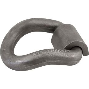 Mytee Products (4 Pack) 1" Bent Forged D-Ring w/Weld On Clip, WLL# 15,600 lbs