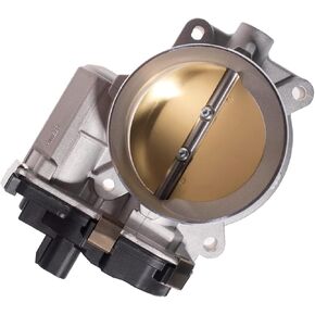Electronic Throttle Body Assembly (6 Pin Male,4.8L/5.3L/6.0L) Fit For 05-07 Buick Rainier 07-08 Escalade [Chevy Avalanche Silverado Tahoe] GMC Envoy Sierra 1500 Yukon [OE# 12580760 TB1011]