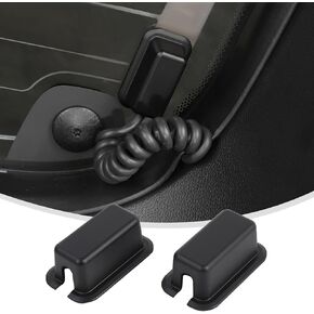 Linskip Electronic Defogger Protection Cover Compatible with Bronco & Bronco Sport 2021-2023 2024 2025, Bronco Sport Rear Window Heater Cap, Bronco Sport Interior Accessories(black-s)