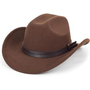 Glitter Silver Black Cowboy Hats for Women - Western Sparkly Rhinestone Cowgirl Hat for Ladies Size M