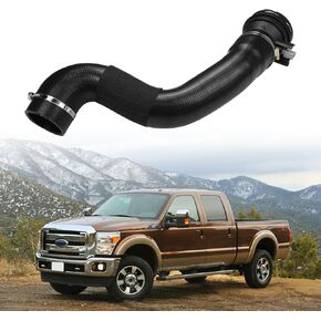 HC3Z6F073A Turbo Intercooler Outlet Tube for 2017-2019 Ford F-250 | F350 | F450 | F550 6.7L Super Duty，Intercooler Hose/Pipe with Sensor Replaces #HC3Z6F073B