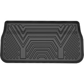 YITAMOTOR Tesla Model Y Floor Mats 2020-2024 Full Set Custom Fit All-Weather Cargo Liners Rear Cargo Automotive Model Y Floor Liners Interior Accessories, Black