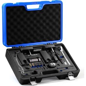 Engine Camshaft Timing Locking Tool Kit Compatible with BMW N20 N26,with Flywheel Holder & 7676 Oil Seal Repair Kit, Engines Alignment Locking Timing Tool Kit 212831,119340,212830,219548