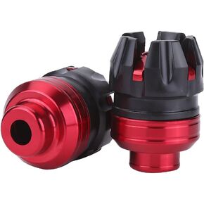 1 Pair Universal Motorcycle Falling Protector Explosionproof, Keenso Aluminum CNC Motorcycle Scooter Front Fork Frame Sliders Crash Protector