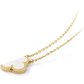 18K Gold Plated 925 Sterling Silver Bracelet Jewelry Gifts Mother Of Pearl