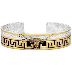 Montana Silversmiths Sunrise Mesa Longhorn Cuff Bracelet