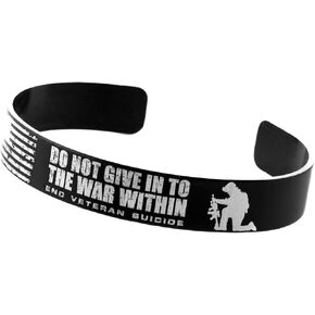 Til Valhalla Project Do Not Give In Memorial Bracelet