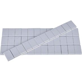Aain® 1/4oz,Stick on Adhesive Wheel Weights,576pcs,48strips/Box,Grey
