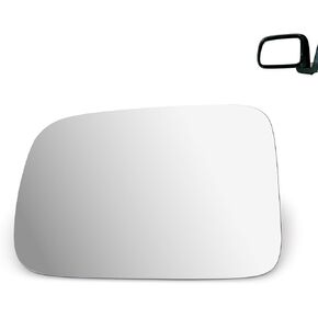 NEYASU Passenger Right Side RH Mirror Glass fit for 1997 1998 1999 2000 2001 2002 2003 2004 2005 2006 CRV Convex Glass Replacement with Adhesives No Heated