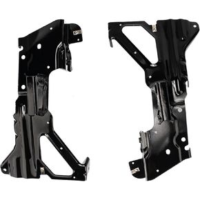 BXZ Front Inner Side Bumper Bracket Retainer Pair Driver Passenger Fit For 2016 2017 2018 Chevy Silverado 1500